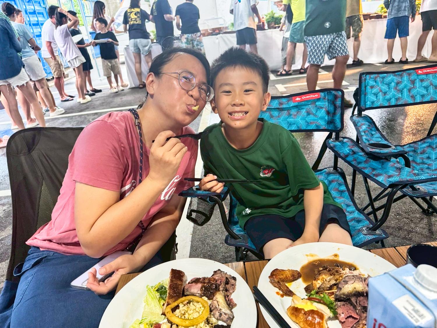 拾趣外燴+車友盛會 外燴美食+熱情的跨國交流派對 海灘趴專屬車友聚會